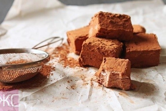 Домашний шоколадный зефир