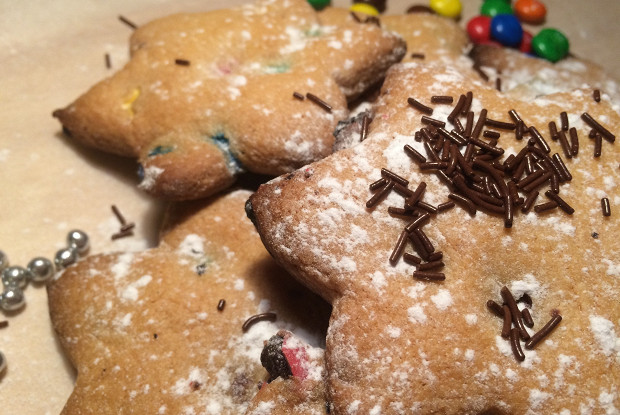 Печенье с M&M’s и корицей