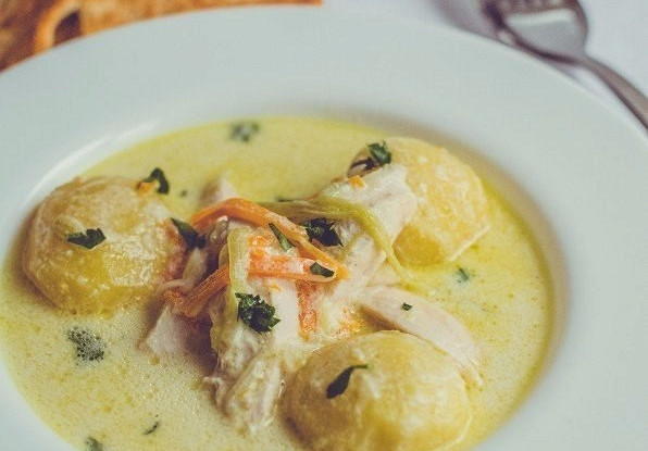 Ватерзой с курицей