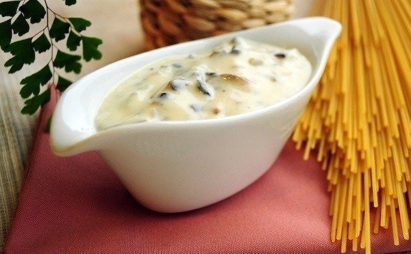 Грибной соус с хреном