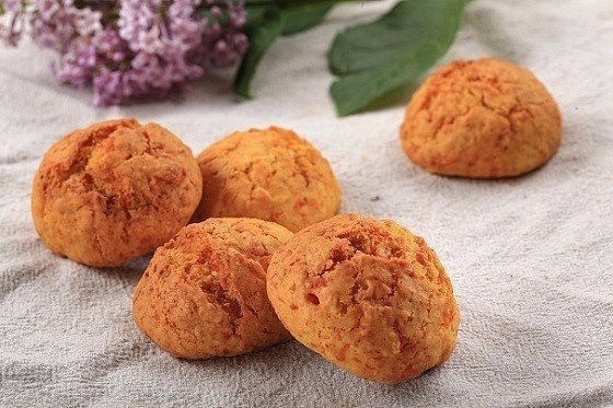 Морковное печенье с овсяными хлопьями
