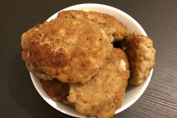 Мясные котлеты с сыром