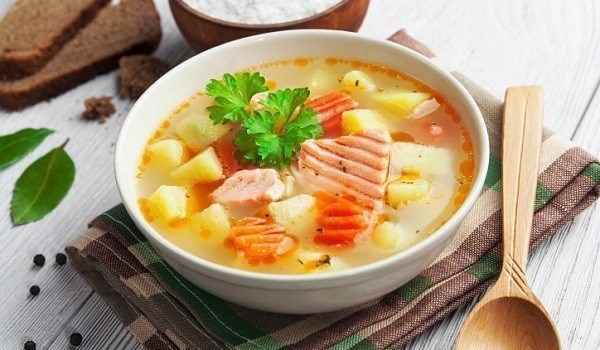 Уха из красной рыбы рецепт – русская кухня: супы. «Еда»