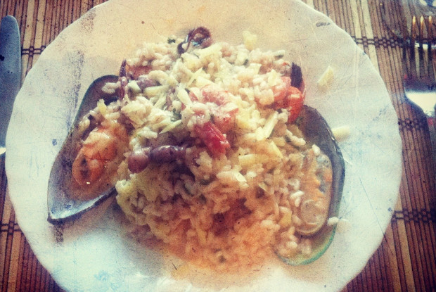 Ризотто с морепродуктами (Risotto frutti di mare)