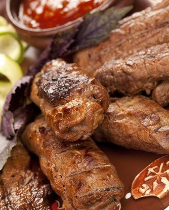 Маринованные свиные ребрышки по-тайски