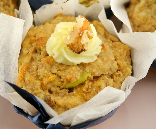 Маффины с цукини и лимоном