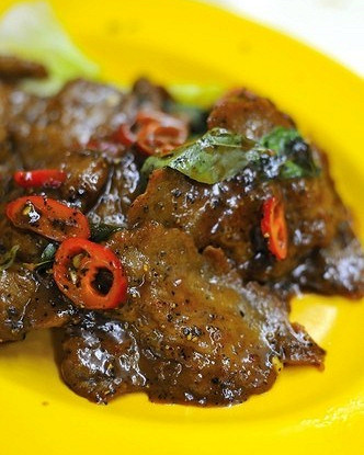 Тушеная свинина с красным перцем (Hong Shao Rou)