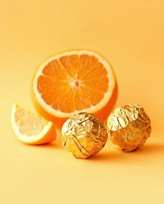 Апельсиновые конфеты с грецкими орехами