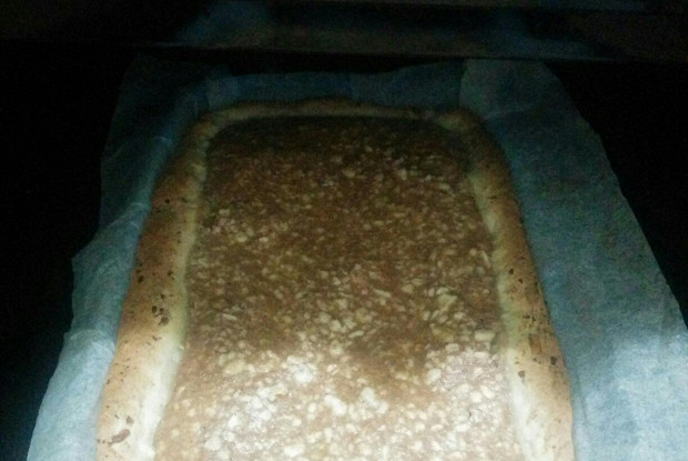 Творожный пирог с ананасами