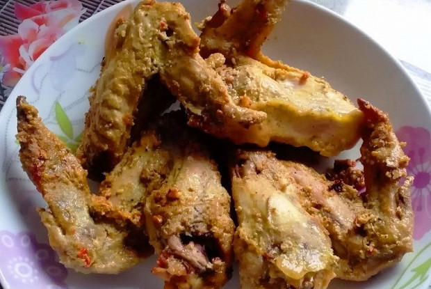 Куриные крылышки в горчичном соусе