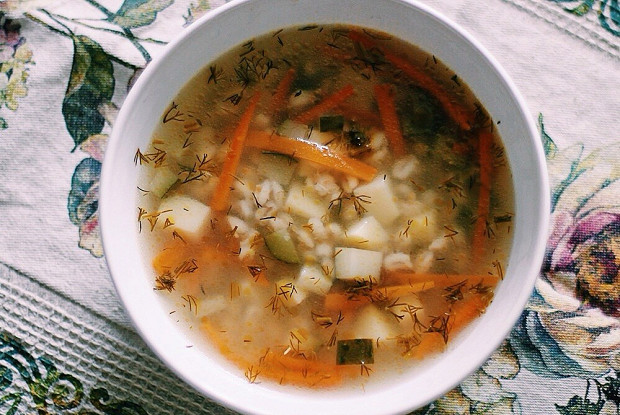 Перловый рассольник