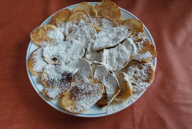 Оладьи на молоке