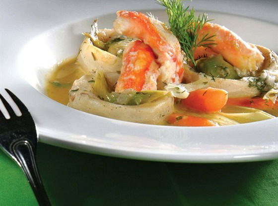 Артишоки с крабовым мясом