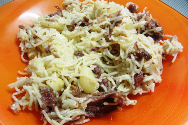 Классические макароны по-флотски