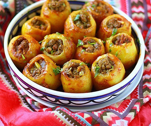 Фаршированный картофель