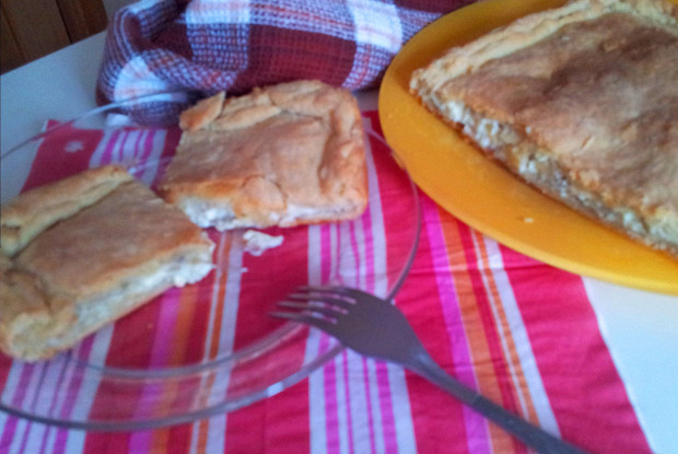 Сырный пирог на сметане