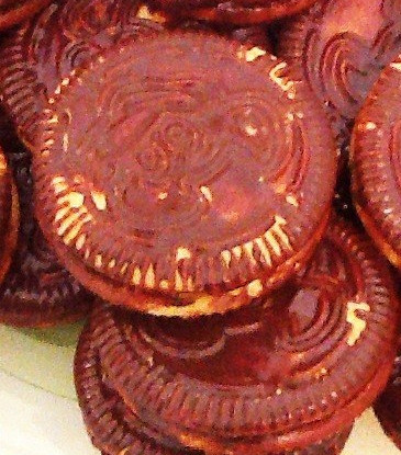 Печенье с маршмеллоу в шоколаде (Wagon wheels)