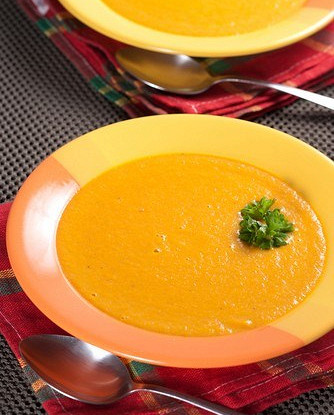 Морковный суп-пюре с карри