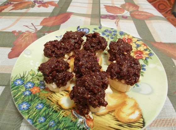 Конфеты с бананом и ореховой пастой