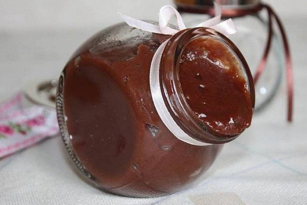 Шоколадный крем с бананом