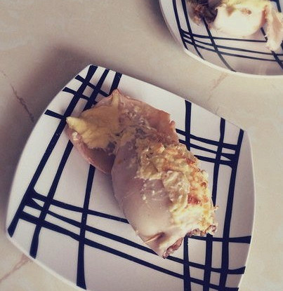 Кальмары, фаршированные гречкой