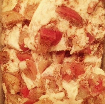 Шарлотка без муки с корицей