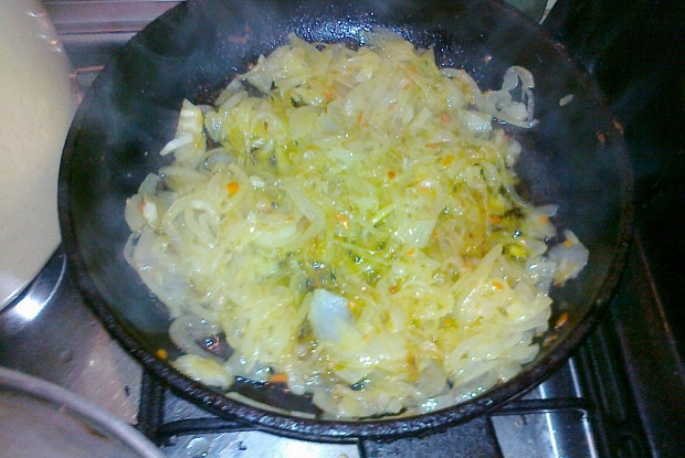 Луковый суп по-русски