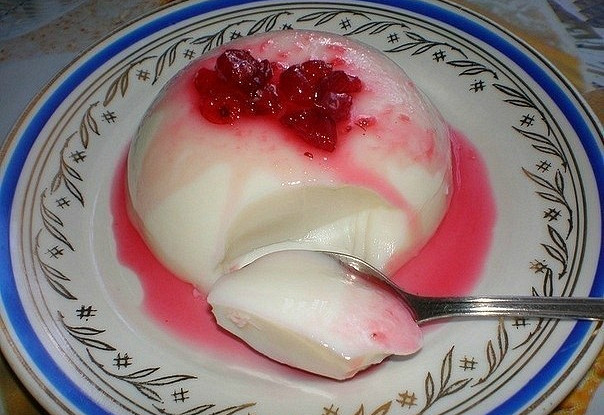 Кефирное желе