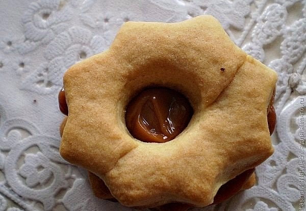 Печенье со сгущенным молоком