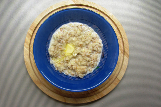 Овсяная каша на молоке