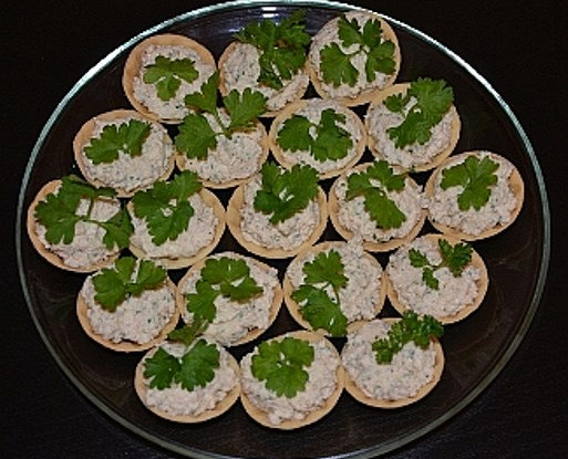 Мусс из креветок и маскарпоне