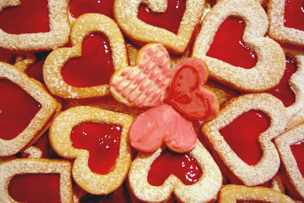 Печенье «сердечки»