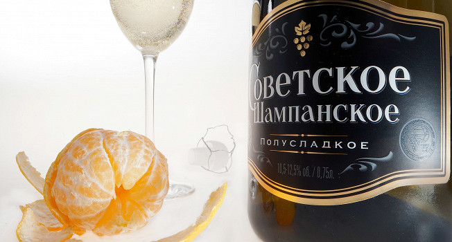 Советское шампанское фото