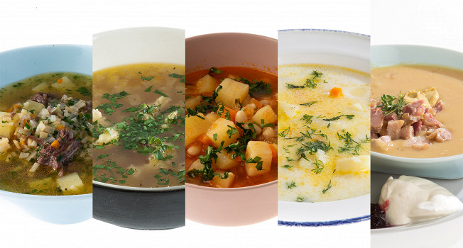 Рецепты сытных горячих супов