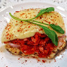 Фотография рецепта Мясо пофранцузски из свинины автор Лоскутова Марианна